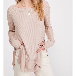 NWT We The Free North Shore Thermal Sand Sz Small